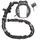 M-Wave Ringchain XL Schwarz Rahmenschloss mit Kette