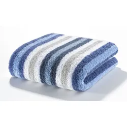 Duschtuch BE Streifen - blau