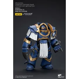 Joy Toy Warhammer The Horus Heresy 1/18 Ultramarines Cataphractii Terminator Squad mit Blitzklingen Actionfigur 14 cm