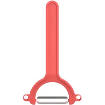 Mepal Chef it Edelstahl-Sparschäler 17 cm Coral