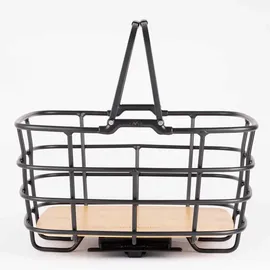 Atranvelo Duo L Fahrradkorb schwarz