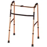 Bischoff & Bischoff Gehgestell faltbar Aluminium bronze