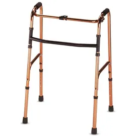 Bischoff & Bischoff Gehgestell faltbar Aluminium bronze