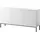 Selsey Sideboard 150 x 77 x 35 cm Weiß / Schwarz