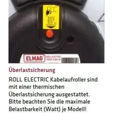 ELMAG Elmag, Automatischer Kabelaufroller, 42176