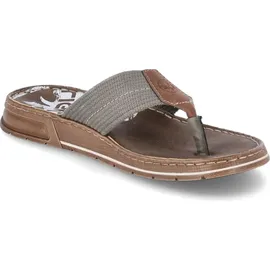Rieker Zehentrenner Olive/Mandel/Moor 44