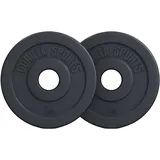 GORILLA SPORTS® Olympia Hantelscheiben - 1,25-30 kg Gewichte, Einzeln/Set, 50/51 mm Bohrung, aus Kunststoff - Hantelscheiben, Hanteln, Gewichtsscheiben, Olympiascheiben (10 kg (2x5 kg))