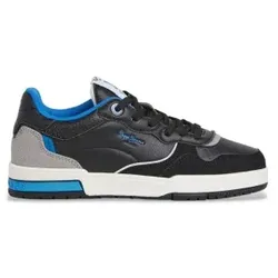 Pepe Jeans für Jungen. PBS000003 Levitt Loft Sneakers schwarz (37), Wohnung, Schnürsenkel, Lässig, Kinderbekleidung