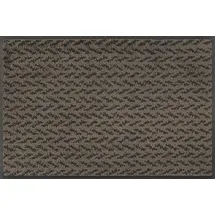 Wash+Dry Fußmatte Duo Mocha 40x60cm, innen und außen, waschbar, Braun