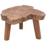 creedwood Pflanzen HOCKER Slice | Massivholz | Baumscheibe Beistelltisch, Blumenhocker, Baumstamm Holz Schemel, Kleiner Blumentisch, Kaffeetisch Natur