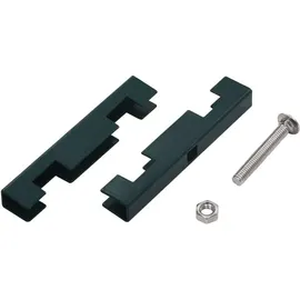 vidaXL U-Mattenverbinder 10 Sets Grün