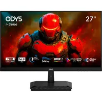 Odys i27-F-144 Gaming Monitor, 27 Zoll, 144 Hz, 1ms,