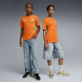 Puma Elfenbeinküste Trainingsshirt 2026 orange Unisex Gr. 140