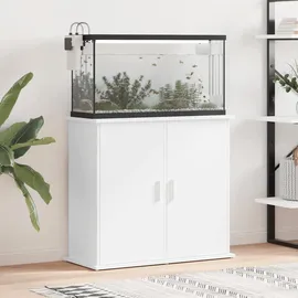 vidaXL Aquarienunterschrank 81 x 36 x 73 cm weiß