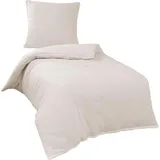 Traumschlaf Bettwäsche Musselin Uni 160x210+65x100 cm 65x100 cm)