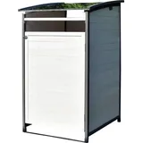 Melko Mülltonnenbox Einzelbox 73 x 85 x 127 cm grau