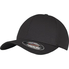 Flexfit 3D Hexagon Jersey Cap schwarz S/M