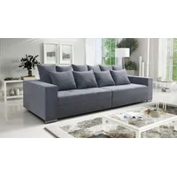 Kuechen-preisbombe Modernes Big Sofa Wohnlandschaft Sofa Couch Jumbo 3 - hellgrau