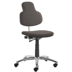 mayer Sitzmöbel Drehstuhl »myMAX« mit Mikrofaser-Bezug braun, 45 cm