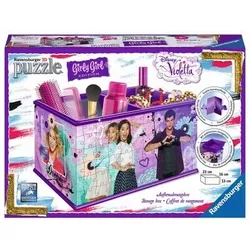 RAVENSBURGER 12091 3D-Puzzle Aufbewahrungsbox - Violetta