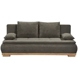 ed exciting design Schlafsofa Polyester 3-Sitzer Braun
