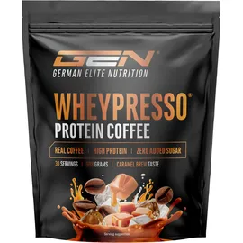 GEN GERMAN ELITE NUTRITION Whey Protein Caramel Kaffee Drink 908 g