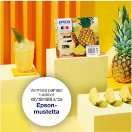 Epson 604XL Ananas CMYK + Alarm