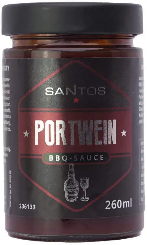 SANTOS Portwein BBQ Sauce