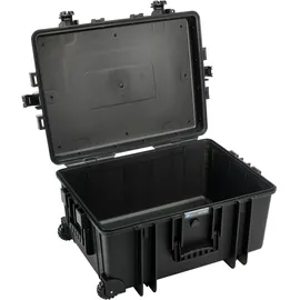 B&W International Outdoor Case Type 6800 schwarz + Facheinteilung