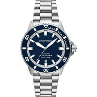 Emporio Armani Zegarek męski EMPORIO ARMANI, AR60087 granatowy sportowy