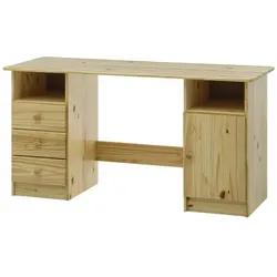 SIT Schreibtisch, natur, Kiefernholz - beige