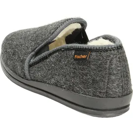 Fischer Pantoffeln Grau 42