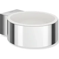 Hewi Föhnhalter, chrom signalweiß