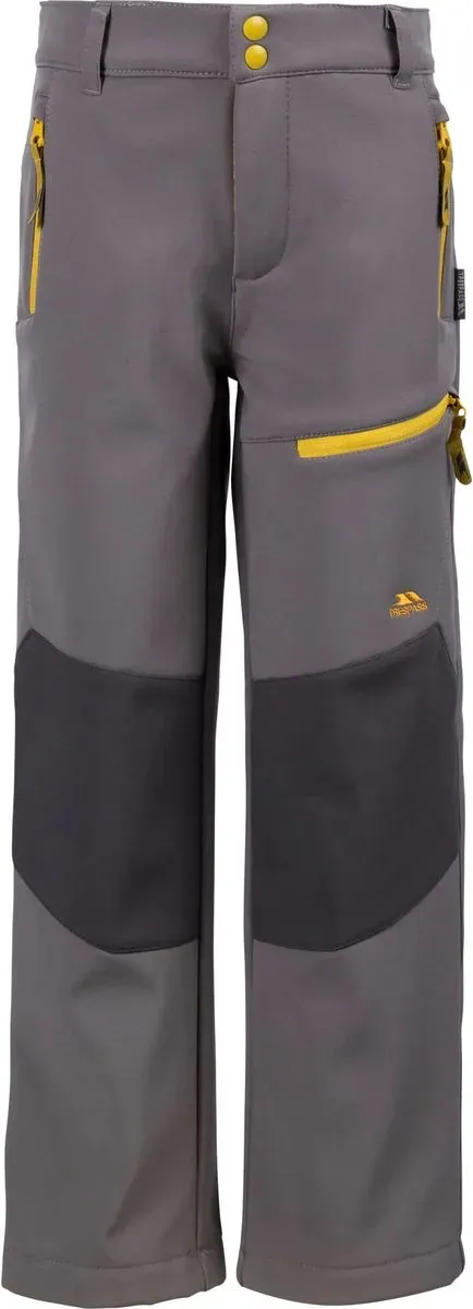 Trespass Hurry- Kids Unisex Trouser storm grey/sulphur (SRS) 5/6