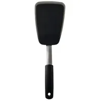 Oxo Pfannenwender flexibel Silikon groß schwarz