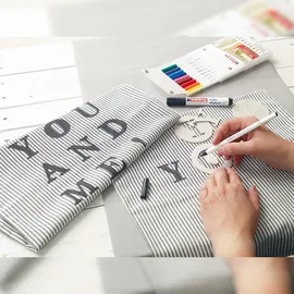 edding 4600 Textilmarker blau 1,0 mm