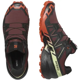 Salomon Speedcross 6 Herren rum raisin/cherry tomato/cognac 45 1/3