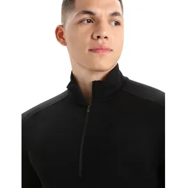 Icebreaker 260 Tech Langarm-baselayer Schwarz XL