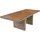 Garden Pleasure BRAGA Gartentisch 220 x 100 x 75 cm braun/grau