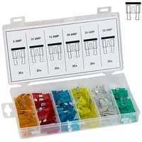 DEMA Kfz-Sicherungshalter KFZ-Sicherungen 120-tlg 19mm DKS19