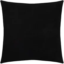 Zoeppritz Kissenbezug Soft-Fleece 40 x 40 cm Schwarz