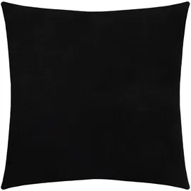 Zoeppritz Kissenbezug Soft-Fleece 40 x 40 cm Schwarz