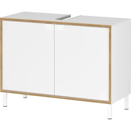 Germania Waschbeckenunterschrank GW-Topeka 80 x 60 cm Weiß