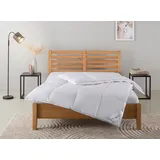 Home Affaire Daunenbettdecke HOME AFFAIRE "Moulle, Bettdecke 135x200 cm und 155x220 cm", weiß, B:135cm L:200cm, Bezug: 100% Baumwolle. Füllung: 90% Daunen, 10% Federn, Bettdecken, Bettdecken, Sommer oder Winter, Decke, Made in Germany, atmungsaktiv