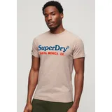 Superdry Kurzarmshirt »SD-VENUE DUO LOGO T SHIRT«, Gr. XL, lavin beige, , 61824763-XL