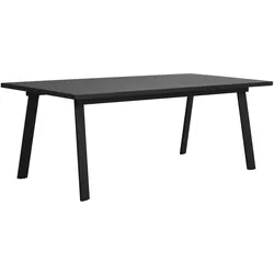 Esstisch Winnipeg 200x100cm, Eiche Schwarz