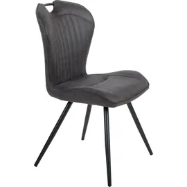 Duo Collection »Zoe Esszimmerstuhl, 4er-Set« (Set) 4 Stk.robuster Stoff- oder Mikrofaserbezug, mit Griff