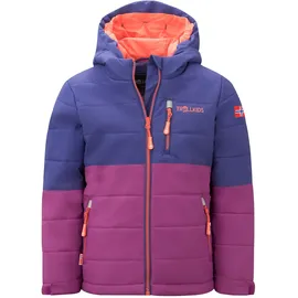 TROLLKIDS Kids Hemsedal Snow Jacket XT 128, Dark Purple - 128