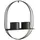 [en.casa] Pflanzregal Vestby 61 x 46,5 x 15 cm Schwarz