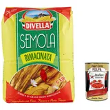 5x Divella Semola Di Grano Duro Rimacinata Hartweizengries 5kg+Polpa 400g